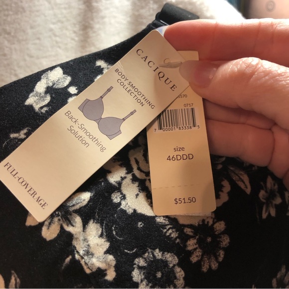 Lane Bryant Back Smoothing Full Coverage underwire 46DDD plus size bra - Picture 4 of 9